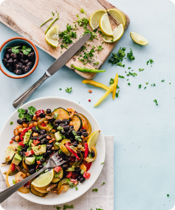 Whole food’s California quinoa salad with ricotta